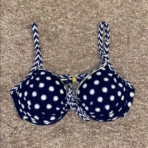 Blue Rod Beattie Bikini Top